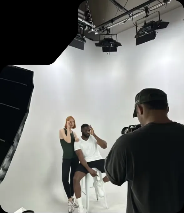 Influenceish studio cyc wall